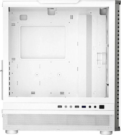 Корпус PcCooler ME200 MESH WH черный без БП ATX 3x120mm 2xUSB3.0 audio bott PSU