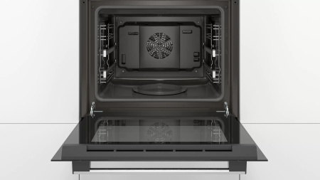 Духовой шкаф Электрический Bosch HIJ517YS0R нержавеющая сталь/черный