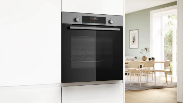 Духовой шкаф Электрический Bosch HBG536ES3 серебристый