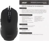 Мышь Acer OMW160 черный оптическая (6400dpi) USB (8but)