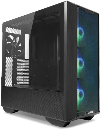 Корпус Lian-Li Lancool III RGB черный без БП ATX 10x120mm 3x140mm 2xUSB3.0 audio bott PSU