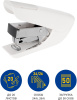 Степлер Kw-Trio 0556B-WHT Mini Air touch 24/6 26/6 (20листов) белый 50скоб пластик закрытый коробка