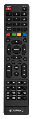 Телевизор LED Starwind 40" SW-LED40BG200 Frameless черный FULL HD 60Hz DVB-T DVB-T2 DVB-C DVB-S DVB-S2 USB