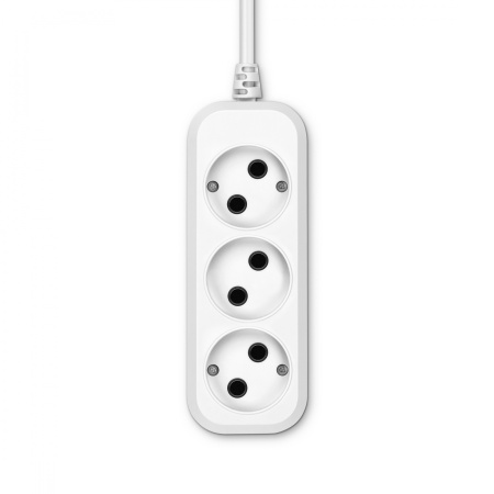 Сетевой удлинитель Buro BU-PSL3.1/W 1.5м (3 розетки) белый (пакет ПЭ)
