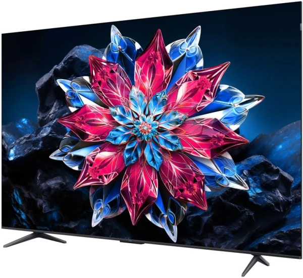 Телевизор QLED TCL 85" 85C655PRO черный 4K Ultra HD 60Hz DVB-T DVB-T2 DVB-C DVB-S DVB-S2 USB WiFi Smart TV