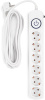Сетевой фильтр Ippon BK-6-EU-5-10-W 5м (6 розеток) белый (коробка)