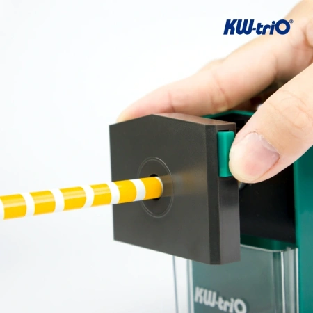 Точилка для карандашей механическая Kw-Trio 305grn 1 отверстие пластик зеленый
