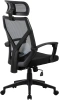 Кресло Cactus CS-MC414-BK черный сетка/ткань