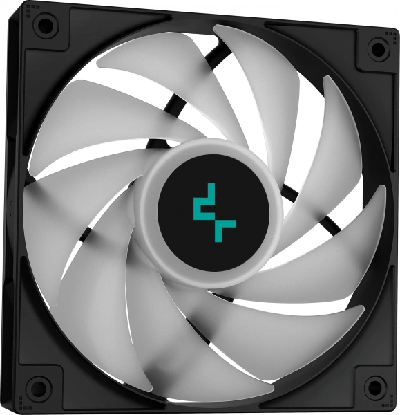 Система водяного охлаждения Deepcool LE520 ARGB Soc-AM5/AM4/1200/1700/1851 черный 4-pin 28.2-32.9dB Al 220W 1238gr Ret (R-LE520-BKAMMN-G-1)