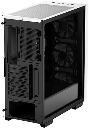 Корпус Deepcool CC560 V2 белый без БП ATX 8x120mm 5x140mm 1xUSB2.0 audio bott PSU