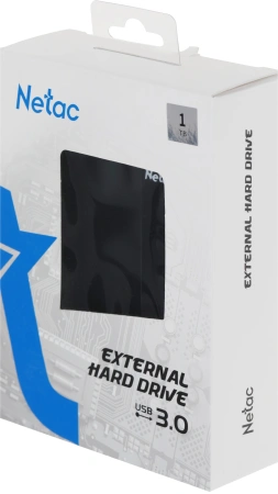 Жесткий диск Netac USB 3.0 1Tb NT05K331N-001T-30BK K331 2.5" черный