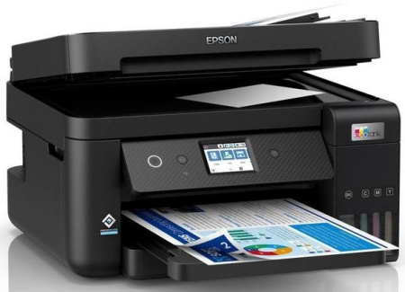 МФУ струйный Epson L6290 A4 Duplex Net WiFi USB RJ-45 черный