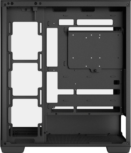 Корпус Deepcool CG580 черный без БП ATX 10x120mm 3x140mm 2xUSB3.0 audio bott PSU