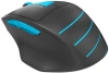 Мышь A4Tech Fstyler FG30 серый/синий оптическая (2000dpi) беспроводная USB (6but)