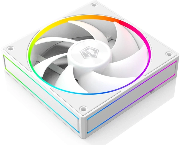 Вентилятор ID-Cooling AF-127-ARGB-W 120x120 4-pin 14-30dB 180gr LED Ret