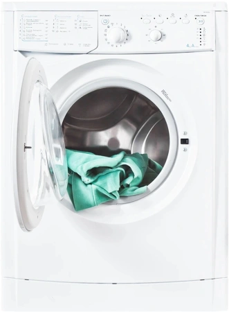 Стиральная машина Indesit EcoTime IWUB 4085 класс: A загр.фронтальная макс.:4кг белый