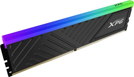 Память DDR4 8GB 3200MHz A-Data AX4U32008G16A-SBKD35G XPG Spectrix D35G RGB RTL PC4-25600 CL16 DIMM 288-pin 1.35В dual rank с радиатором Ret
