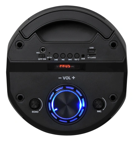 Минисистема Hyundai H-MC170 черный 80Вт FM USB BT SD/MMC