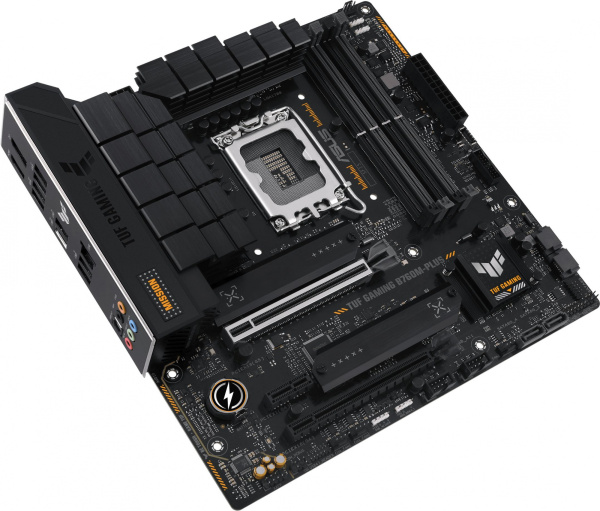 Материнская плата Asus TUF GAMING B760M-PLUS Soc-1700 Intel B760 4xDDR5 mATX AC`97 8ch(7.1) 2.5Gg RA