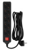 Сетевой фильтр PC Pet AP01006-3-B 3м (5 розеток) черный (пакет ПЭ)