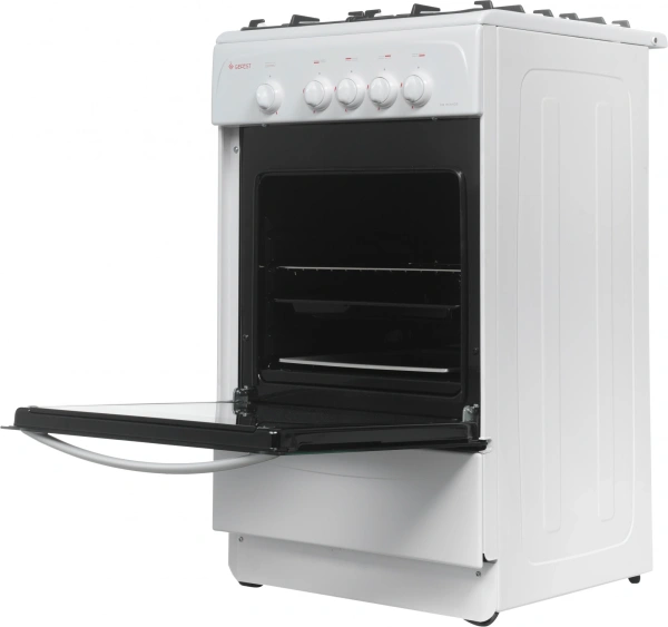 Плита Газовая Gefest CG 50М02 К73 белый (без крышки) реш.чугун
