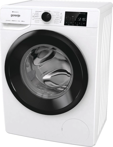 Стиральная машина Gorenje WPNEI72SA1SWIFI/C класс: A+++ загр.фронтальная макс.:7кг белый инвертер