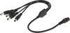 Разветвитель Falcon Eye W-SP1-4H DC (m)/4xDC (m) 0.4м черный