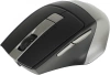Мышь A4Tech Fstyler FB35C серый/черный оптическая (2000dpi) беспроводная BT/Radio USB (6but)