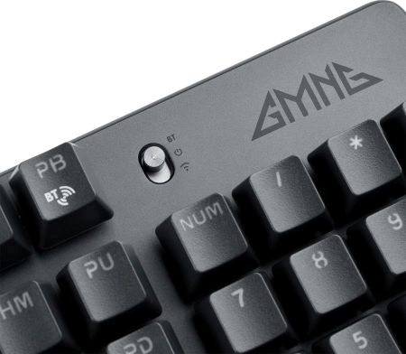 Клавиатура GMNG GG-KB785XW механическая черный/серый USB беспроводная BT/Radio Multimedia for gamer Touch LED (подставка для запястий) (1901105)