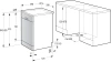 Посудомоечная машина Gorenje GS620C10W белый (полноразмерная)