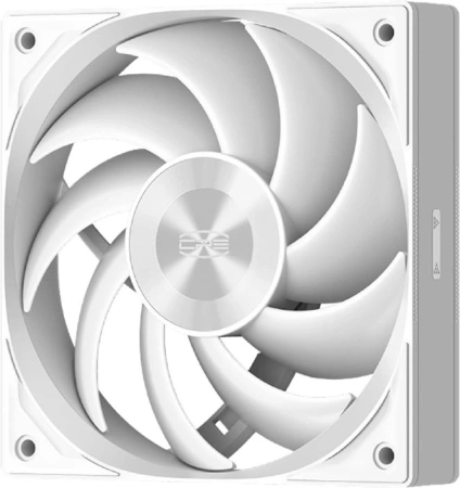 Вентилятор для корпуса PcCooler F5 R120 120х120x25 белый 4-pin 32дБ (F5R120-WHNT1-GL) Ret