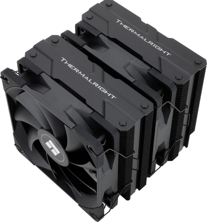 Устройство охлаждения(кулер) Thermalright Peerless Assassin 120 Soc-AM5/AM4/1200/1700/1851 черный 4-pin 25.6dB Al+Cu 750gr Ret (PA120-BLACK)
