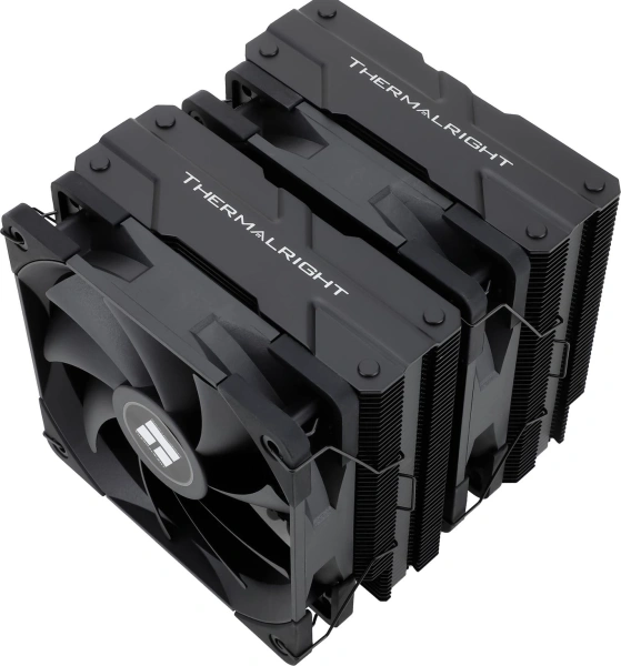 Устройство охлаждения(кулер) Thermalright Peerless Assassin 120 Soc-AM5/AM4/1200/1700/1851 черный 4-pin 25.6dB Al+Cu 750gr Ret (PA120-BLACK)