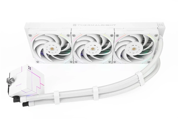 Система водяного охлаждения Thermalright Core Matrix 360 ARGB Soc-AM5/AM4/1151/1200/2066/1700 белый 4-pin 27dB Al Ret (C-MATRIX-360-WH)
