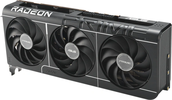 Видеокарта Asus PCI-E PRIME-RX9070XT-O16G AMD Radeon RX 9070XT 16Gb 256bit GDDR6 2460/20000 HDMIx1 DPx3 HDCP Ret