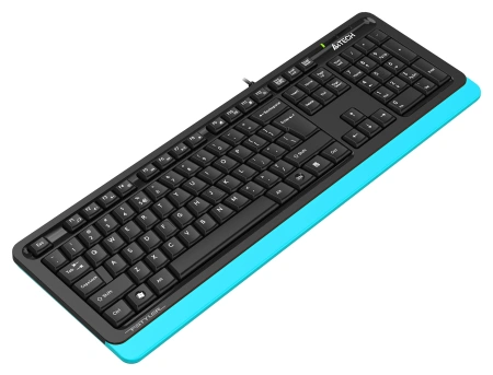 Клавиатура A4Tech Fstyler FKS10 черный/синий USB