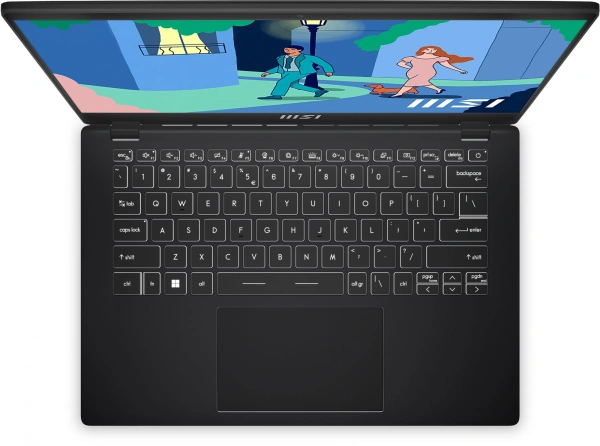 Ноутбук MSI Modern 14 C7M-238RU Ryzen 5 7530U/8Gb/SSD512Gb/14"/IPS/FHD/W11H/black