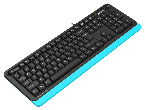Клавиатура A4Tech Fstyler FKS10 черный/синий USB