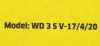 Строительный пылесос Karcher WD 3 S V-17/4/20 1000Вт (уборка: сухая/сбор воды) желтый