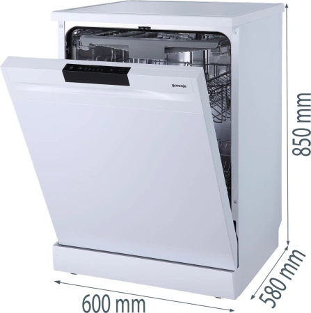 Посудомоечная машина Gorenje GS620C10W белый (полноразмерная)