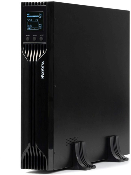Источник бесперебойного питания Бастион Rapan-UPS 3000-Rack-IN-4X9-E 2100Вт 3000ВА черный