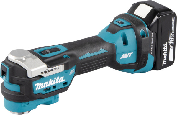 Многофункциональный инструмент Makita DTM52RTJX1 синий/черный