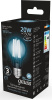 Лампа светодиодная Gauss Filament 102902220 20Вт цок.:E27 груша 220B 4100K св.свеч.бел.нейт. (упак.:1шт)