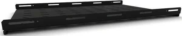Полка стационарная Hyperline TSH3L-850-RAL9004 1U нагр.:20кг. 19" 850мм черный (упак.:1шт)