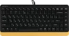 Клавиатура + мышь A4Tech Fstyler F1110 клав:черный/желтый мышь:черный/желтый USB Multimedia (F1110 BUMBLEBEE)