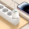 Сетевое зар./устр. Hoco N41 Almighty White 20W 3A (PD+QC+AFC) USB-A/Type-C универсальное белый