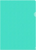 Папка-уголок Бюрократ Pastel -EPAST/GRN A4 пластик 0.18мм мятный