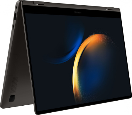 Ноутбук Samsung Galaxy book 3 360 NP750 Core i7 1360P 16Gb SSD1Tb Intel Iris Xe graphics 15.6" AMOLED Touch FHD (1920x1080) Windows 11 Home graphite WiFi BT Cam (NP750QFG-KA3IN)