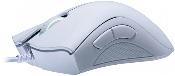 Мышь Razer DeathAdder Essential белый оптическая 6400dpi USB для ноутбука 5but (RZ01-03850200-R3C1)