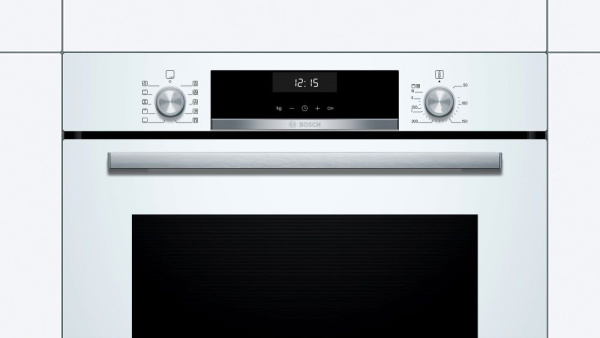 Духовой шкаф Электрический Bosch HBG517EW0R белый